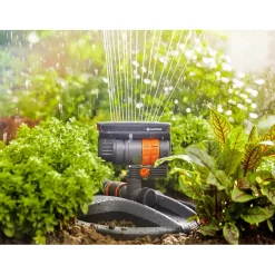 Irrigatore oscillante Gardena AquaZoom compact superficie regolabile 9-216 m²