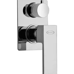 Jacuzzi miscelatore doccia incasso con deviatore Cube cromo