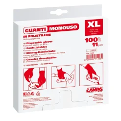 Jolly Guanti Multiuso, usa e getta, 100 pz