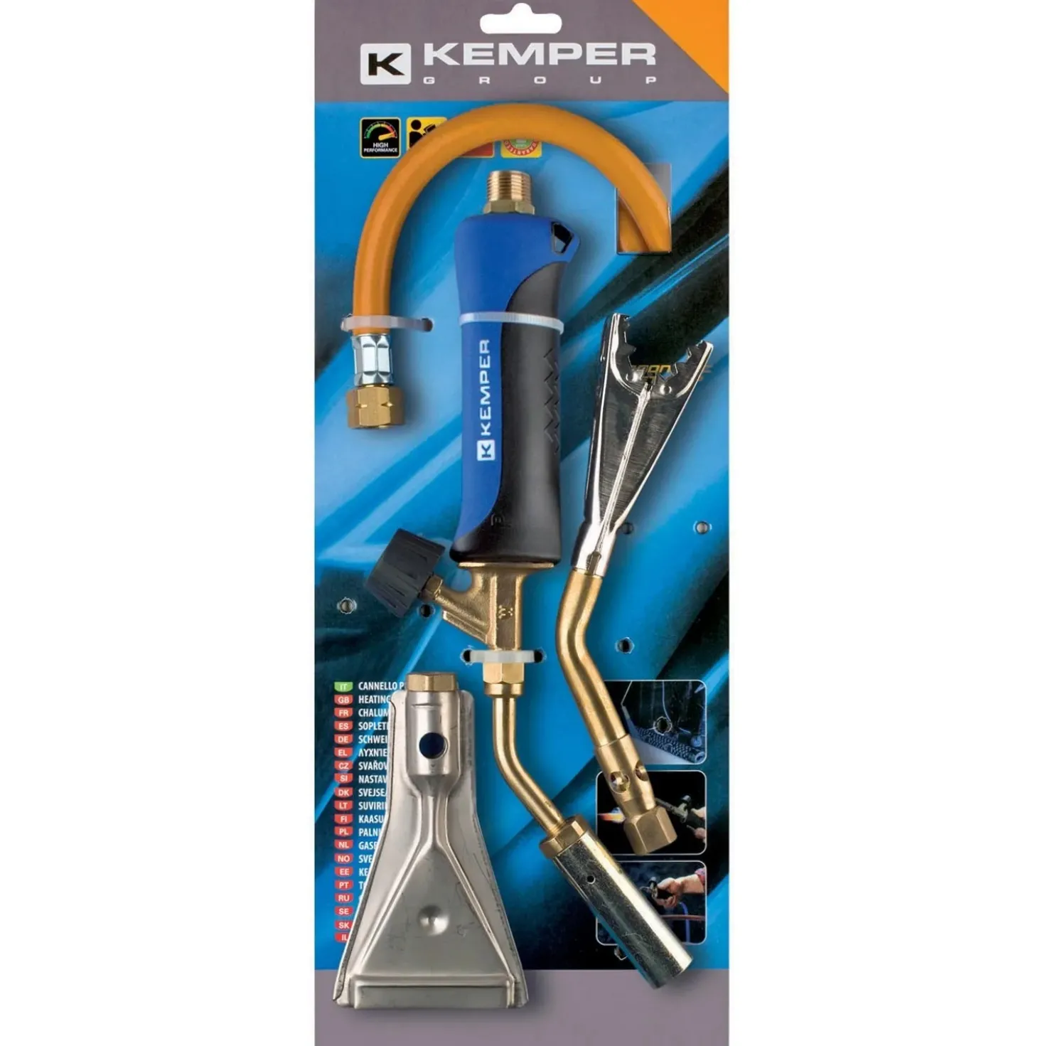Kemper cannello in kit con beccucci 3 pz