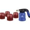 Kemper kit lampada per saldare a cartuccia + 4 cartucce