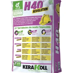 Kerakoll H40 Revolution grigio 25 kg