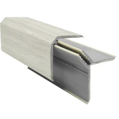 Kit 4 profili angolo esterno 420 quercia bianca 300 cm
