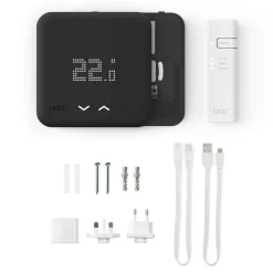 Kit Base Termostato Smart Home V3+ cablato Black edition