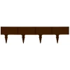 Kit di 5 bordure marrone