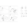 Kit di fissaggio rapido per installazione laterale