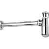Kit di scarico per lavabo tipo bottiglia cromo