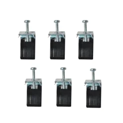 Kit fissaggio per lavelli inox 6 pz