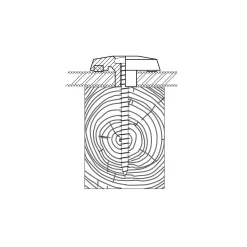 Kit fissaggio policarbonato alveolare Onduline sp 16 mm 10 pz