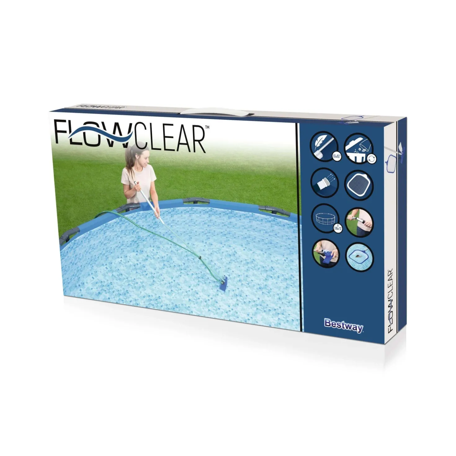 Kit per pulizia Bestway piscine 203 cm e per piscine con Ø 396 cm