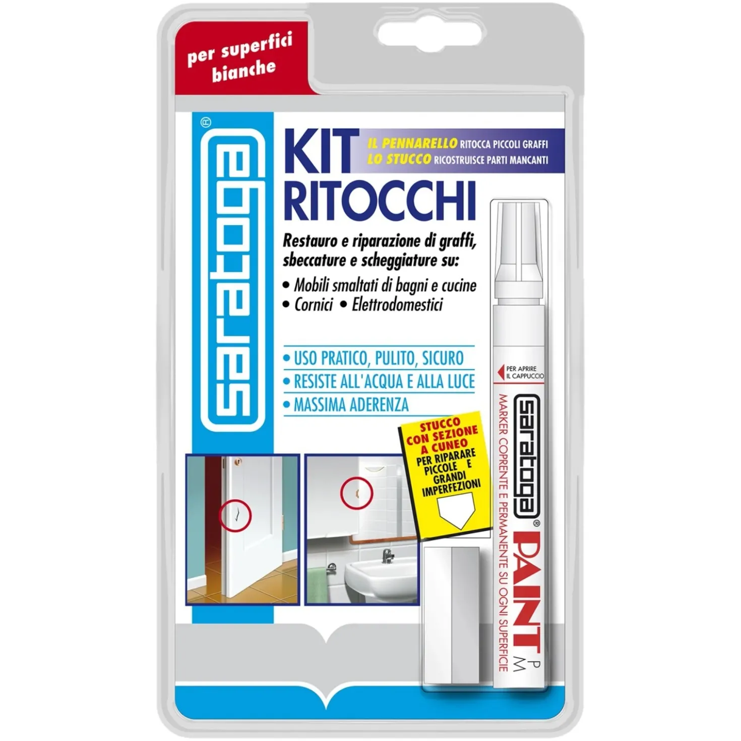 Kit per ritocchi Saratoga bianco