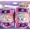 Kit protezione gomitiere e ginocchiere Paw Patrol Girl rosa e viola