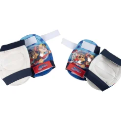 Kit protezione gomitiere e ginocchiere Paw Patrol Boy blu e rosso