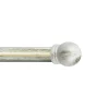 Kit riloga per tende boccia Ø 20-17 mm L 160-300 cm avorio e oro