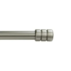 Kit riloga per tende cilindro Ø 20-17 mm L 120-210 cm nichel