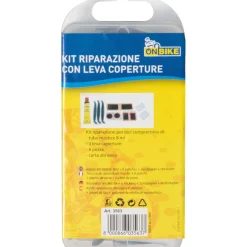 Kit riparazione bici comprensivo 2 toppe tonde diam. 25m