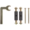 Kit riparazione scatole da incasso con chiave 2 perni 2 viti H da 43 a 61 mm