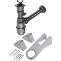 Kit scarico lavello acciaio Idrostile ZYK-010B incasso
