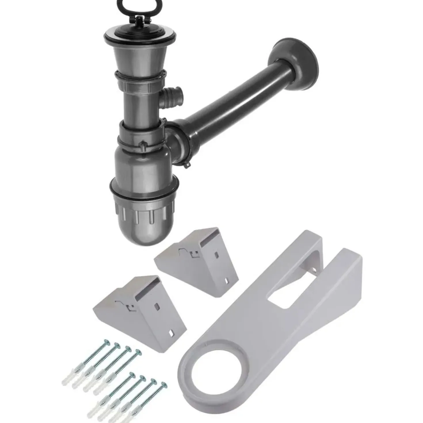 Kit scarico lavello acciaio Idrostile ZYK-010B incasso