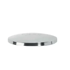 Kit sifone per lavabo con doppio tappo d 32 cm cromato e nero