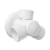 Kit snodo multifuzionale in ABS bianco