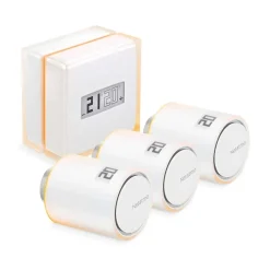 Kit Termostato Smart Home Netatmo + 3 valvole smart