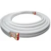 Kit tubi rivestiti binati climatizzazione 1/4" + 3/8" Sp. 1 mm L 3 m