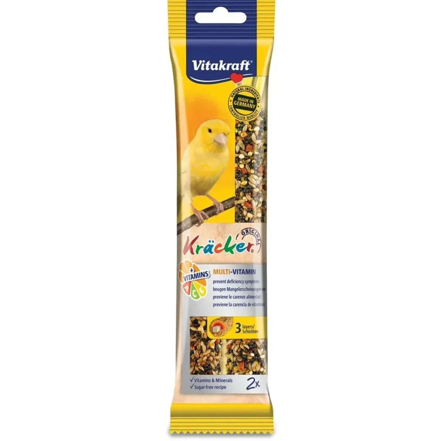 Kracker multivitamine canarini 60 g