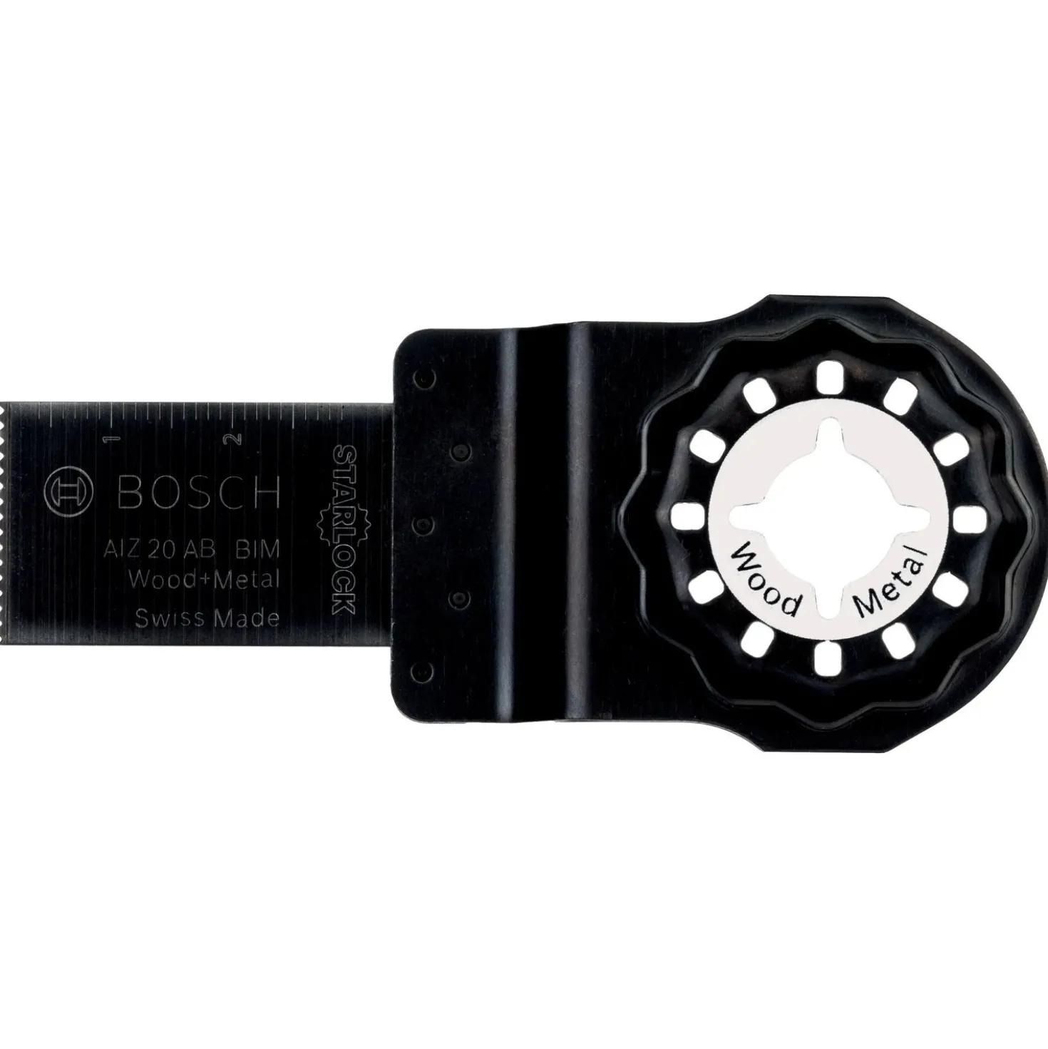 Lama BIM taglio dal pieno Bosch AIZ 20 AB Starlock Wood and Metal 20 mm