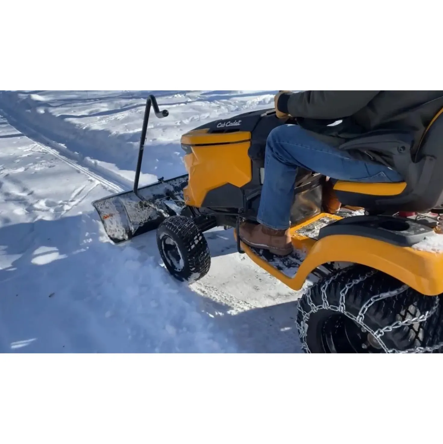 Lama da neve MTD 117 cm nera