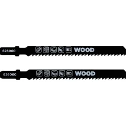 Lama per seghetto alternativo, legno, fine 1,1-1,3 mm 2 pz