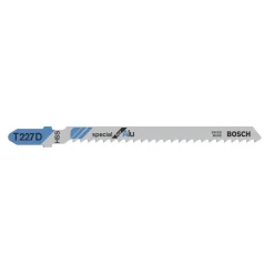 Lama seghetto alternativo Bosch T 227 D Special for Alu L 100 mm 3 pz