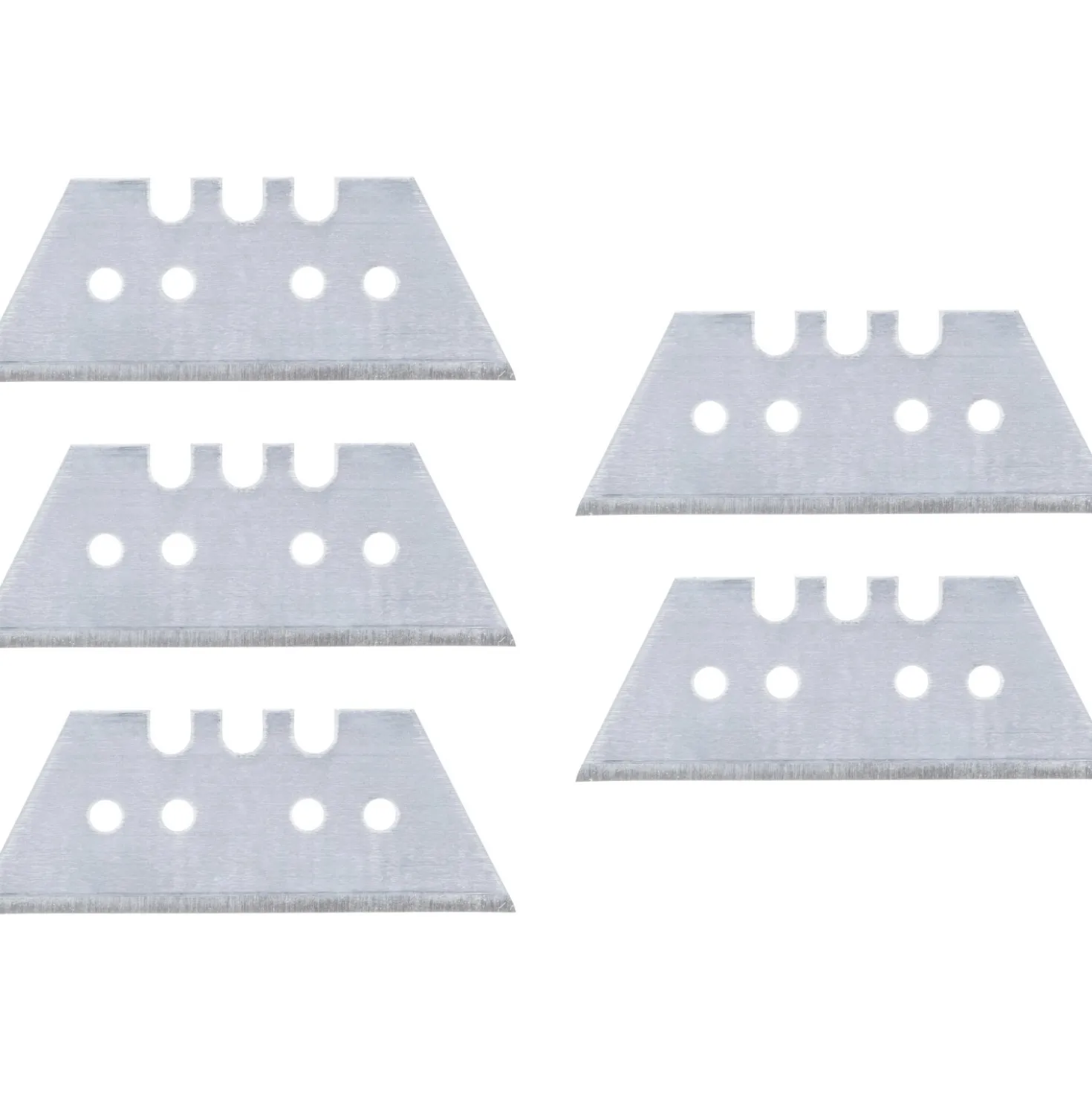 Lame di ricambio trapezoidali LUX-TOOLS Comfort 0,5 mm 5 pz
