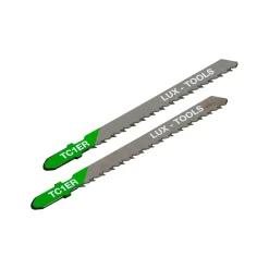 Lame per seghetto alternativo LUX-TOOLS tagli fini legno codolo a T 75 mm