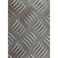 Lamiera mandorlata 1000x600 mm alluminio