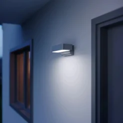 Lampada da esterno LED Steinel L 800 SC con sensore di movimento antracite