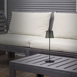 Lampada da tavolo a LED con ricarica USB nero 280 lm