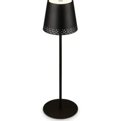 Lampada da tavolo a LED con ricarica USB nero 280 lm