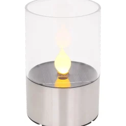 Lampada da tavolo a LED in acciaio inossidabile