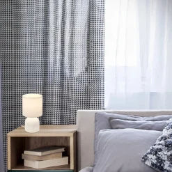 Lampada da tavolo Ino H 28 cm bianca