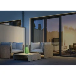 Lampada da tavolo LED Kiki 200 lm RGB+W Ø 10,5 x 36 cm antracite