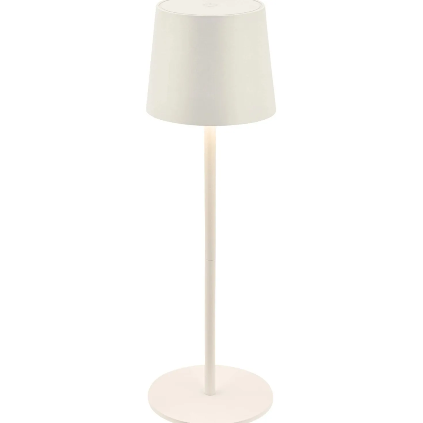 Lampada da tavolo LED Suta dimmerabile 120 lm H 33 cm bianco