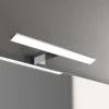 Lampada LED 30 cm 6 W cromo
