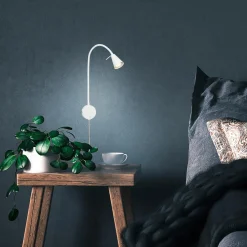 Lampada led Briloner Comfort Light da comodino 45 cm 400 lm bianca