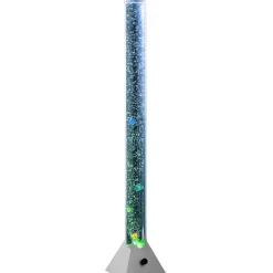 Lampada LED colonna d`acqua con bolle d`aria H 130 cm 3,6 W