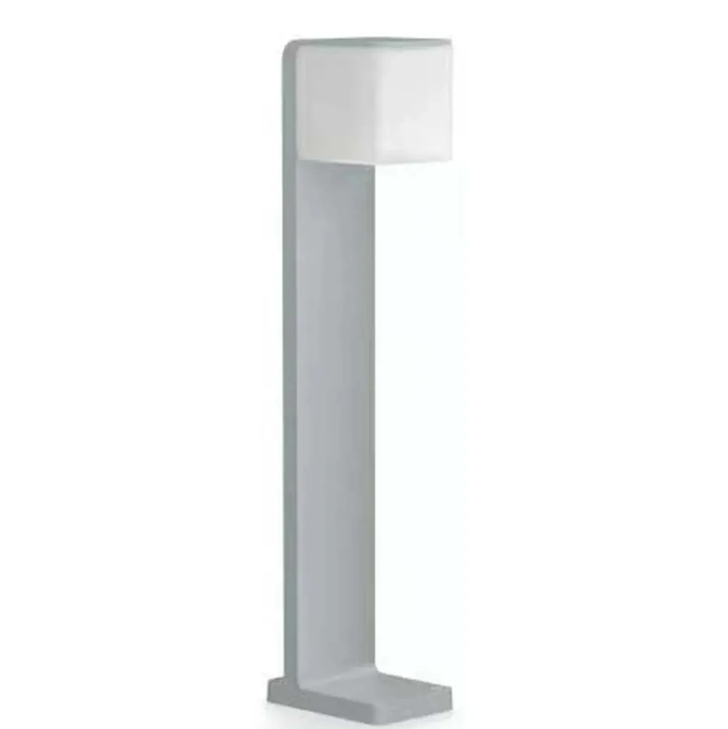Lampada LED con rilevatore GL 80 S 16x11x63 cm argento