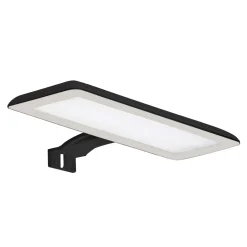 Lampada Led per specchio bagno Nikita nera 300x32x161 mm