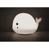 Lampada LED USB Cucciolight balena silicone 150x120x13 mm
