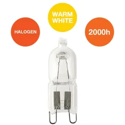 Lampadina alogena Osram Oven Pin G9 40 W 490 lm 2700 K