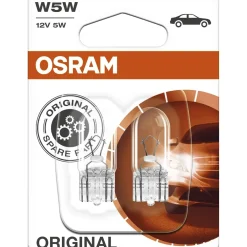 Lampadina auto Osram bulbo schiacciato W5W 12 V